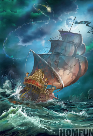 Rough Seas Diy 5D Diamond Painting Kit Full Square & Round Drill