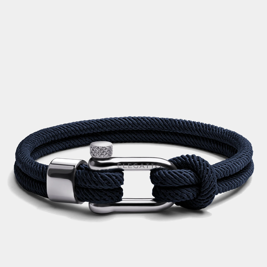 Valentines Day Gift, Fiance Day, Boyfriend Gift For Husband, Mens Blue Bracelet, From Wife