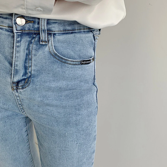 Skinny Jeans Women's Spring 2022 New High Waist Slim Pencil
