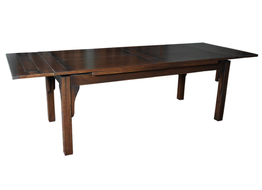 Mission Stow Leaf Dining Table - Walnut Stain | Table Only