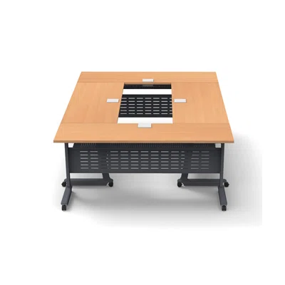 8 Person Training Meeting Seminar Tables Set