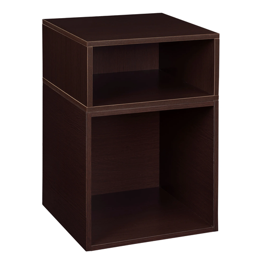 Noble Connect Storage Set- 1 Full Cube/1 Half Cube- Truffle