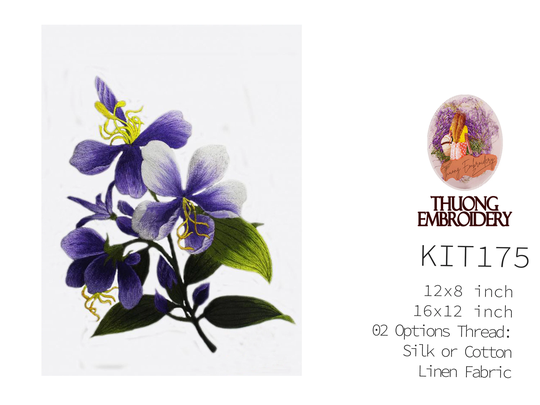 Kit 175 Hand Embroidery More 30% Threads
