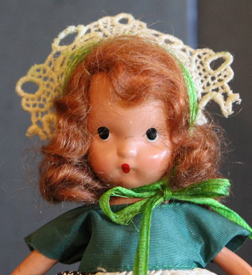 Vintage #161 "Jennie Set The Table" Story Book Doll