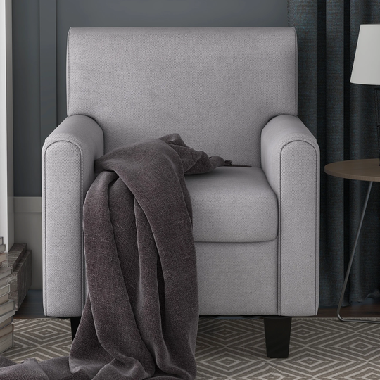 Grey Living Room Accent Chair Club Chair
