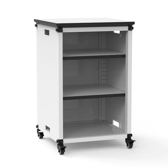 Modular Bookshelf - Narrow Module with Casters and Tabletop - N/A