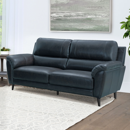 Abbyson Colton Top Grain Leather Sofa