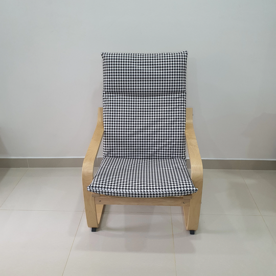Ikea Poang Chair Cushion Cover - Space Invader