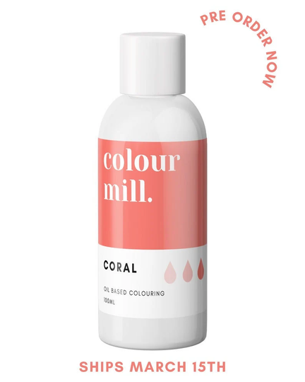 Colour Mill - Oil Based Coloring Coral 100Ml