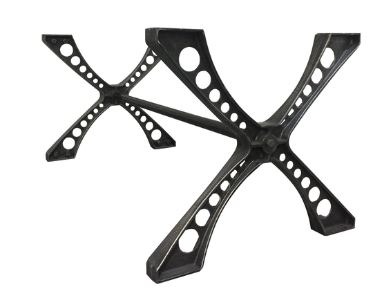 34" Height Cast Aluminum Table Legs Metal