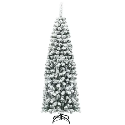 6' Green/White Pine Artificial Christmas Tree