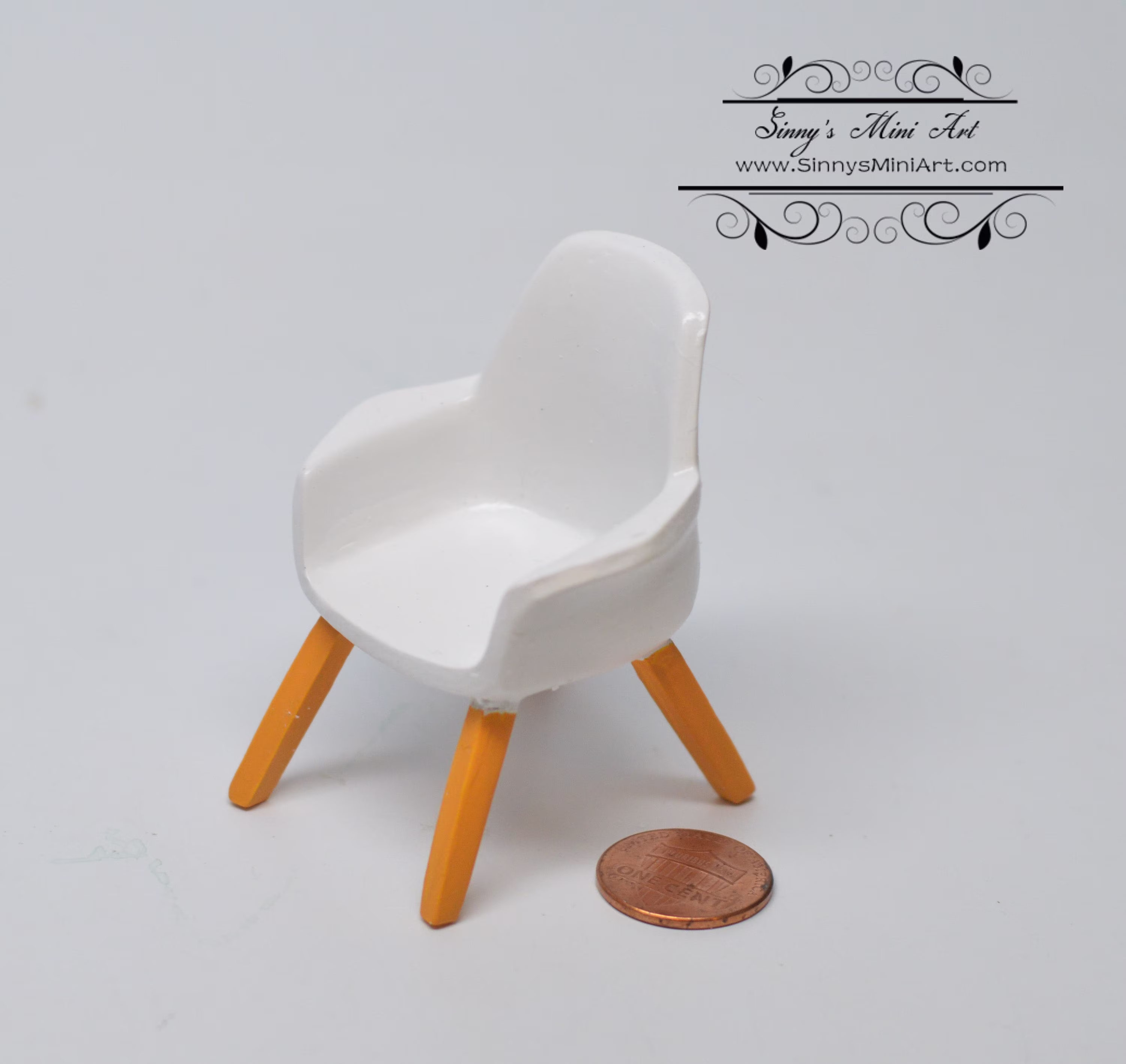 112 Dollhouse Miniature Organic Chair/ Furniture Az S8013