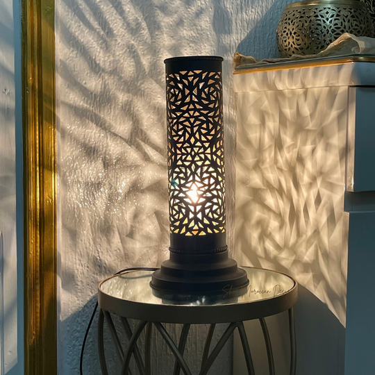Table Lamp, Moroccan Bedside Desk Bedroom Floor Home Decor, Ramadan Decoration, Decor