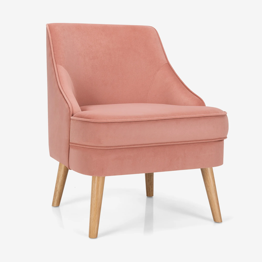 Velvet Accent Chair Leisure Single Sofa Chair for Home Office