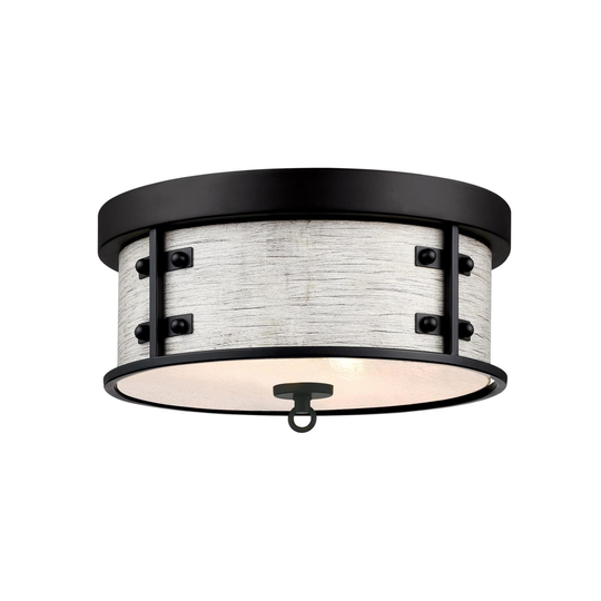 Westinghouse Lighting Callowhill 13 Inch, Two Light Flush Mount Ceiling Fixture - 13-Inch