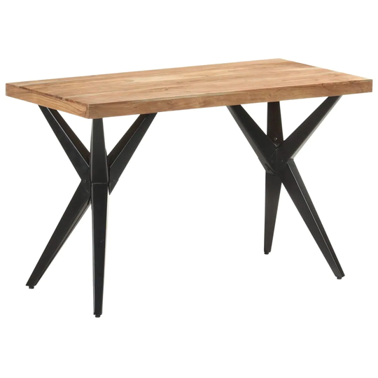 Dining Table 47.2"x23.6"x29.9" Solid Acacia Wood