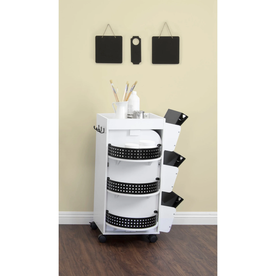Studio Designs White Swivel Organizer