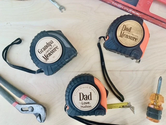Loved Beyond Measure Tape Measure; Father's Day Gift, Day, Personalized