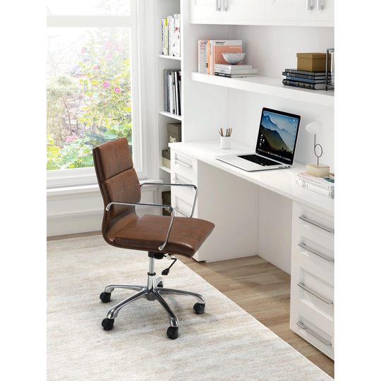Berula Office Chair Vintage Brown