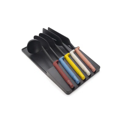 Elevate 5-Piece Kitchen Utensil Set with Storage Tray- Multicolor