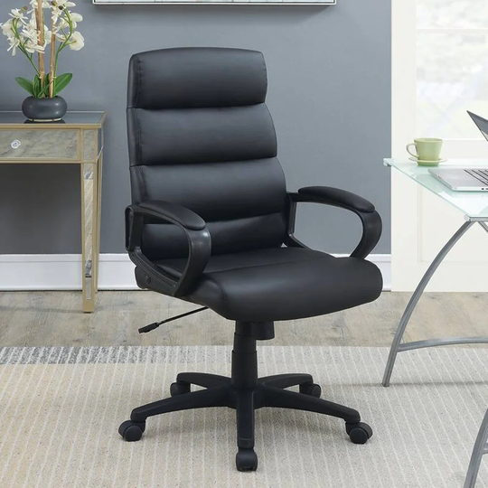 Faux leather Upholstered Office Chair