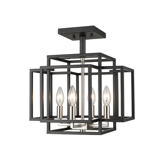 Avery Home Lighting Titania 4-light Semi Flush Mount