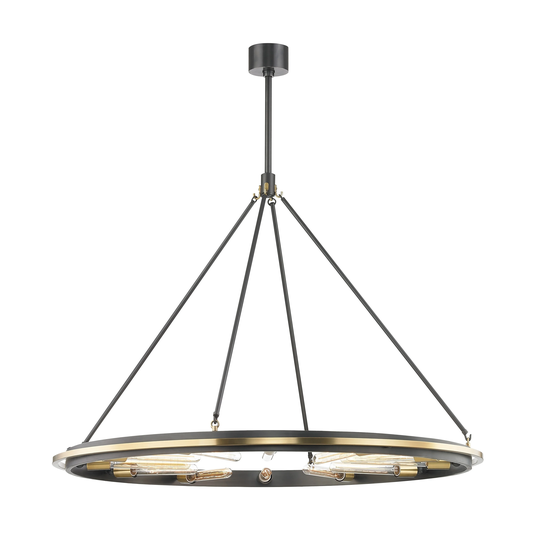 Hudson Valley Chambers 12-light Aged Old Bronze Pendant