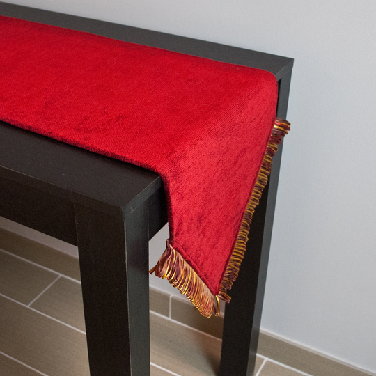 Sherry Kline Hartwell Red Table Runner