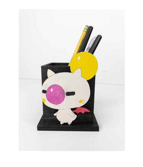 Ff Franchise Pencil Holders - Sephiroth, Cloud, Chocobo, Moogle & More Gift For Final Fantasy Gamers Ask About Custom Art