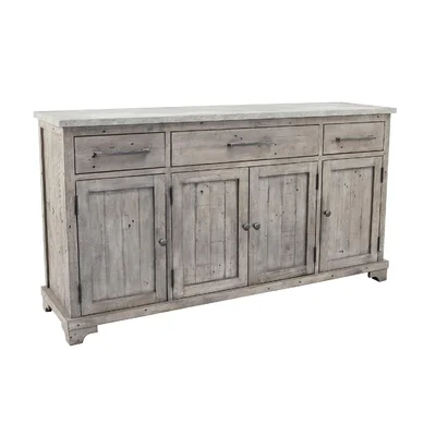 Tathana 67" Wide 3 Drawer Wood Sideboard