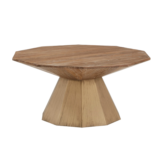 Bach Antique Gold Reclaimed Style Decagon Table Set by iNSPIRE Q Bold