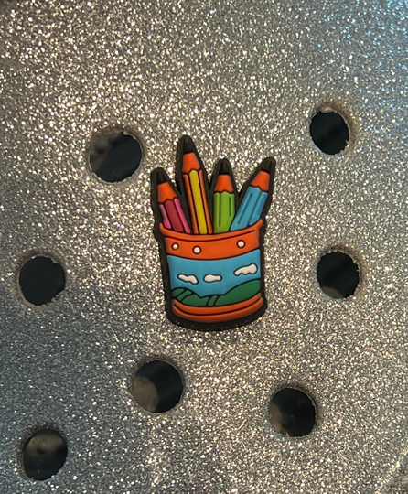 Back To School Pencils Shoe Charm For Crocs