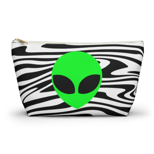 Alien Swirl Bag, Cosmetic Pencil Case