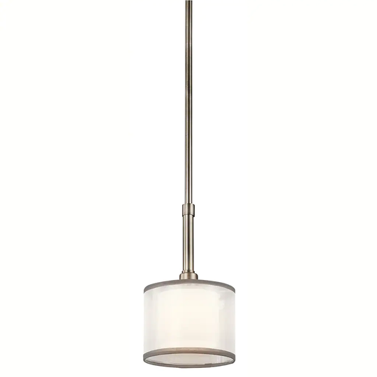 Kichler Lighting Lacey Collection 1-light Antique Pewter Mini Pendant