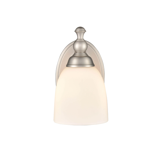 Millennium Lighting 1 Light Wall Sconce with Etched White Glass in Multiple Finishes - N/A