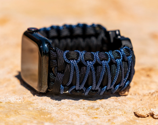 Apple Watch Handmade Laced Paracord Survival Band | Series 1 - 8 +Ultra Accessories