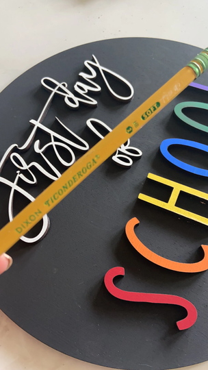Personalized Pencils, Engraved Student Supplies, Gift For Teacher, Back To School, School Ticonderoga Pencils