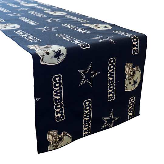 Dallas Cowboys 100% Cotton Table Runner/Home Dining Décor Sports Events Holidays & Parties Tailgate Football Fans