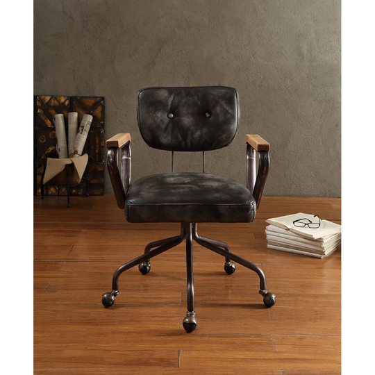 Office Chair in Vintage Top Grain Leather
