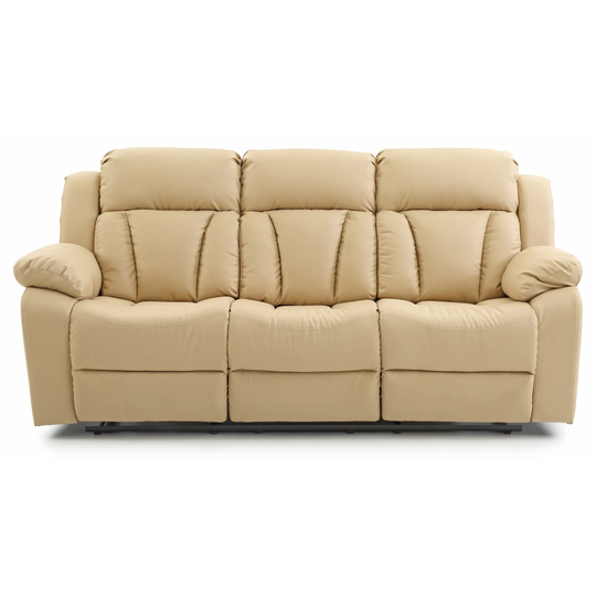 LYKE Home Beige Reclining Sofa