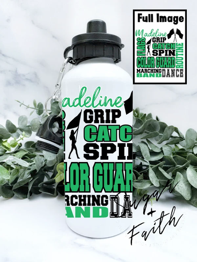 Color Guard Water Bottle | Colorguard Team