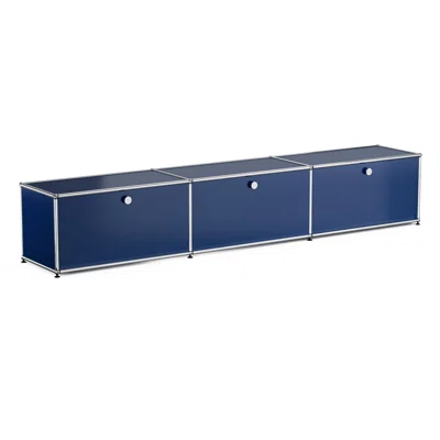 Haller Sideboard Haller Storage 3X1 Metal Credenza Celebrity Decorative Cabinet