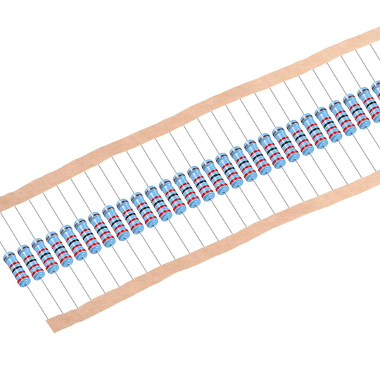 1Watt 22K Ohm Metal Film Resistors 1% Tolerances 30 Pcs - Muti-Color