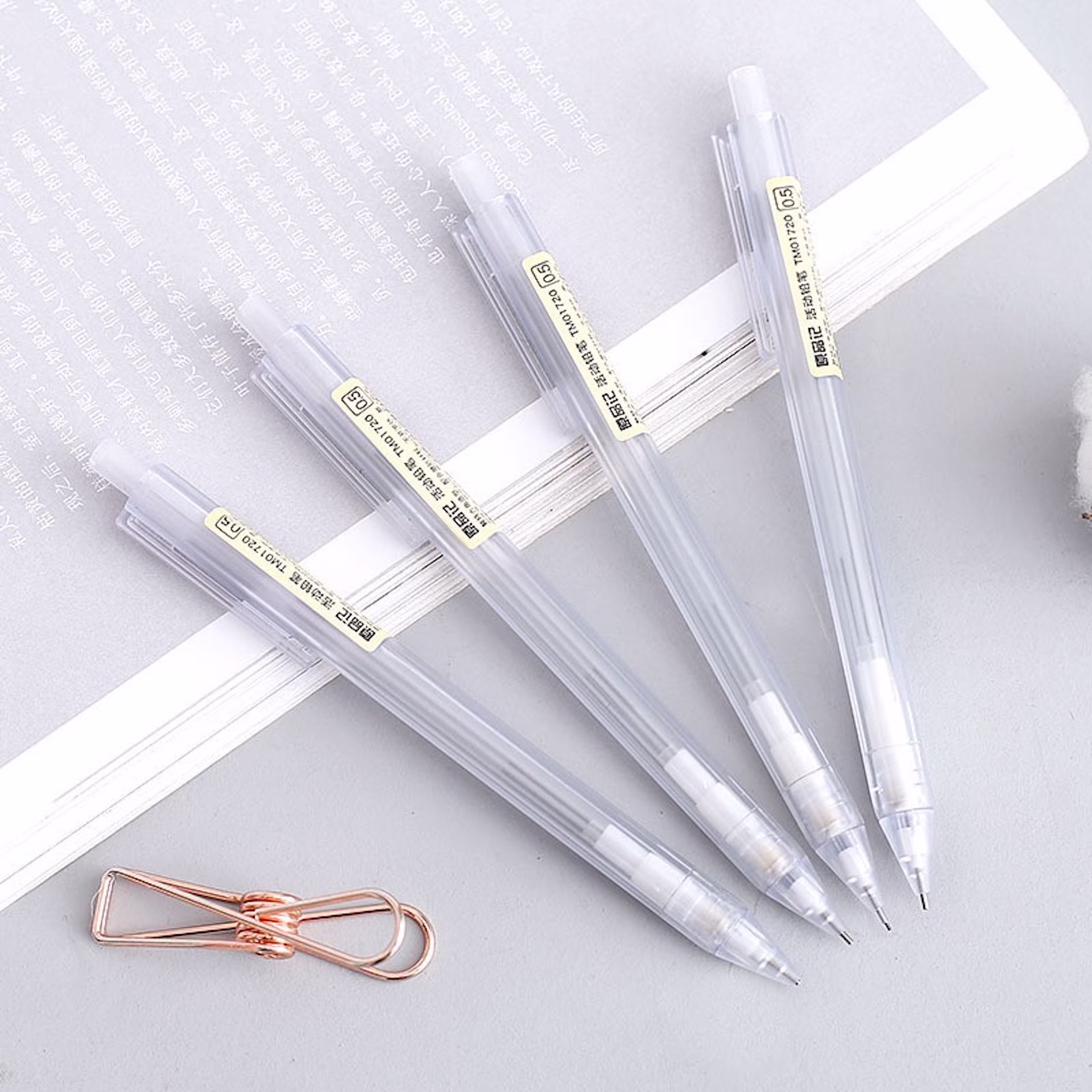 0.5mm Matte Transparent Mechanical Pencil