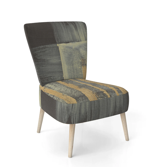 Designart 'Galm Abstract II' Upholstered Transitional Accent Chair
