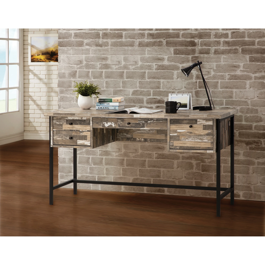 Chantry Salvaged Cabin Drawer Storage Writing Desk