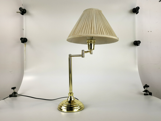 French Art Deco Table Lamp Vintage Light 20Th Hollywood Regency Bedside Stand