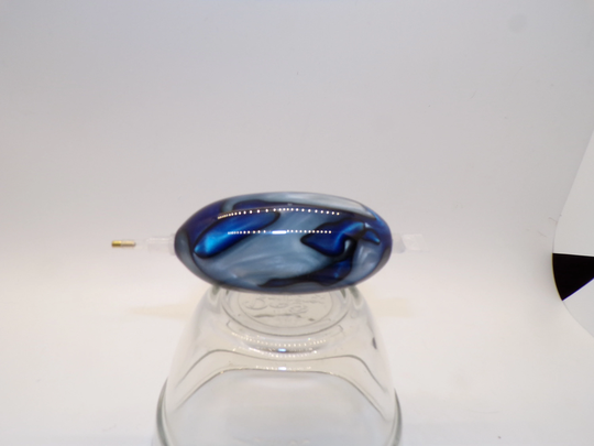 Diamond Painting Pen, Blue, Black, Silver, Swirl, Egg Shaped Mini, Acrylic