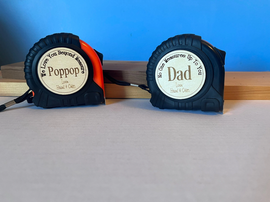 Father's Day Measuring Tape | Loved Beyond Measure Personalized Gift Custom From Kids Measurer Tool Dad Present