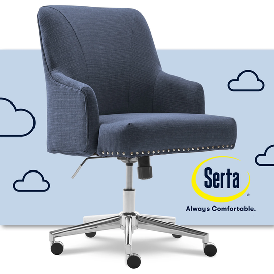 Serta Leighton Ergonomic Home Office Chair with Memory Foam